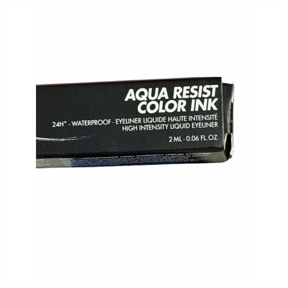 MAKE UP FOR EVER Aqua Resist Blue Liquid Eyeliner Waterproof Matte in COBALT - Picture 5 of 8